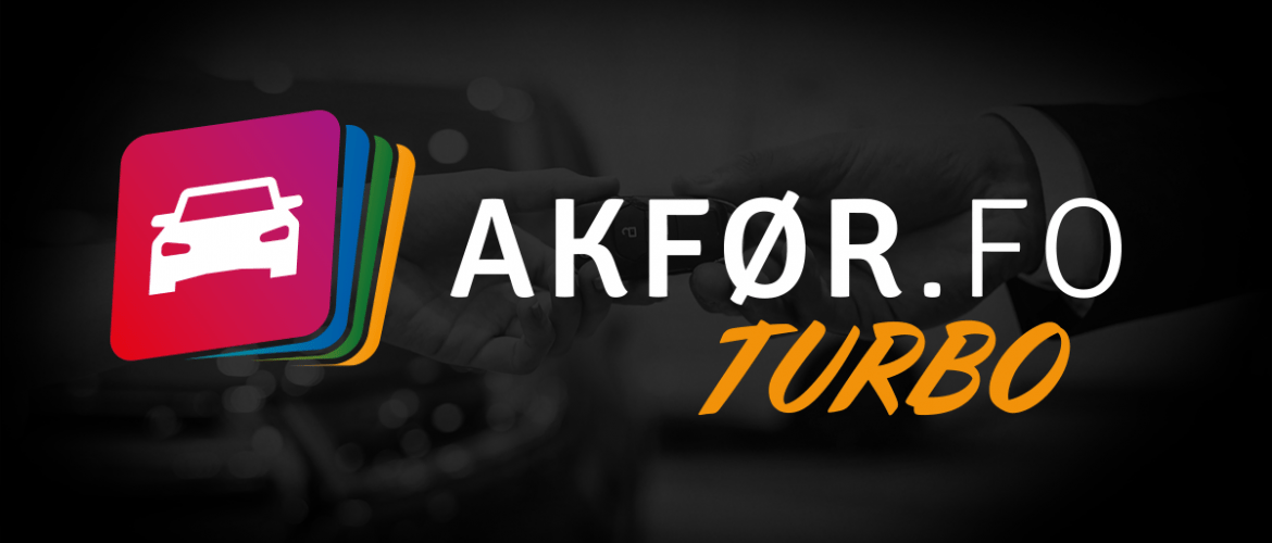 Við Akfør.fo Turbo verður tín bilur eyka sjónligur