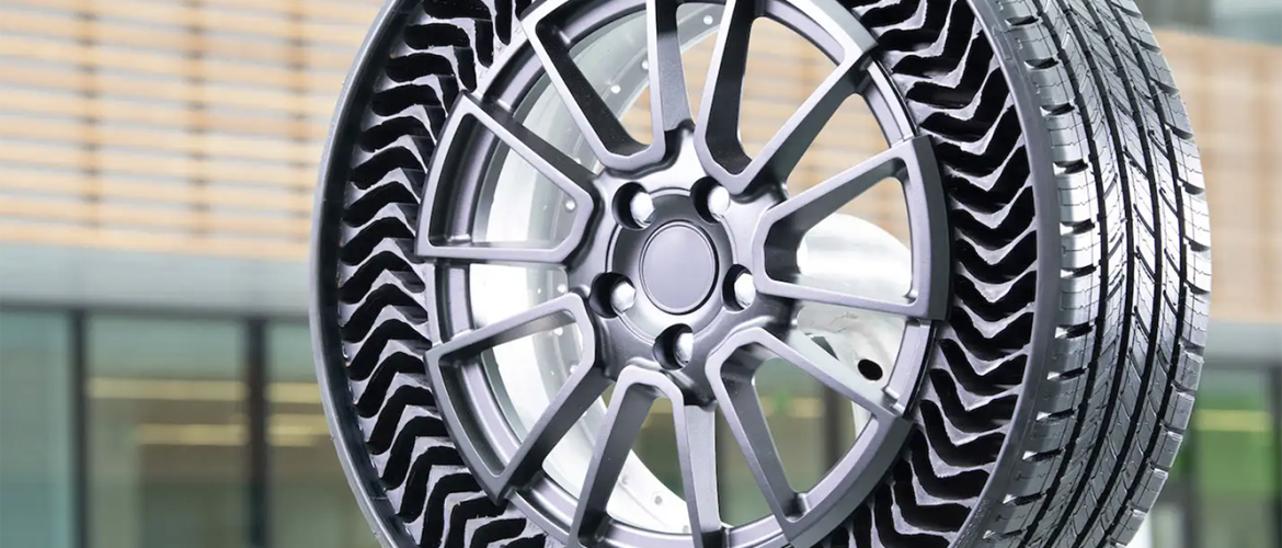 Michelin enduruppfinnur hjólið