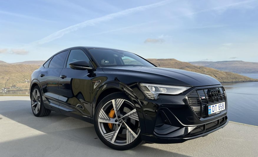 2022 Audi E-tron Sportcoupé, Black Edition S-Line